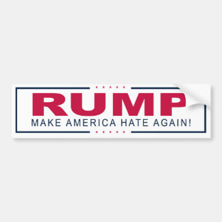 RUMP-Bumpersticker Bumpersticker
