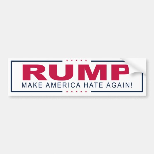 RUMP-Bumpersticker Bumpersticker (Voorkant)