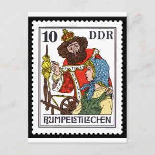 Rumpelstiltskin 10 DDR 1976 Briefkaart
