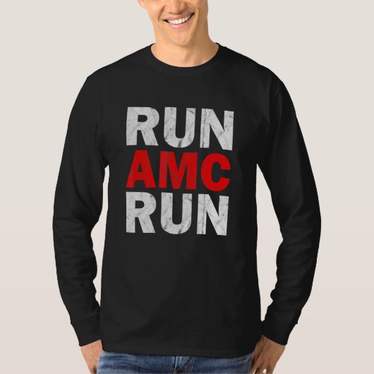 RUN AMC I Stock Market T-shirt (Voorkant)