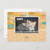 RUN!! BRIEFKAART (Voorkant / Achterkant)