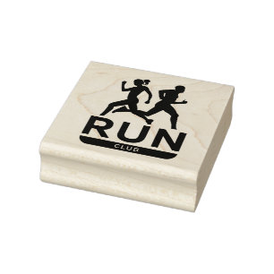 Run Club Rubber Stamp Rubberstempel