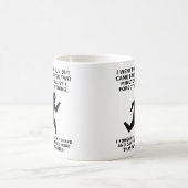 Run For Two Minutes Funny Mug (Centre)