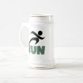 RUN Green Bierpul (Voorkant links)
