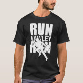 Run Hawley run Josh Hawley run free run T-shirt (Voorkant)