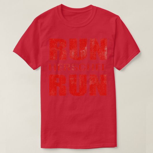 RUN HERSHEL RUN Hershel Walker Senator Georgia 202 T-shirt (Design voorkant)