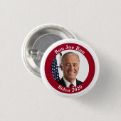 Run Joe Run - Joe Biden - 2020 Ronde Button 3,2 Cm (Voorkant /achterkant)