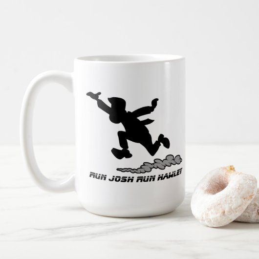 Run Josh Run Hawley V1 Koffiemok (Met donut)