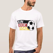 Run Kick Goal Voetbalontwerp