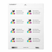 RUN Multi Etiket (Full Sheet)