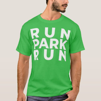 RUN PARKRUN RUN PARKRUN GREEN T-SHIRT