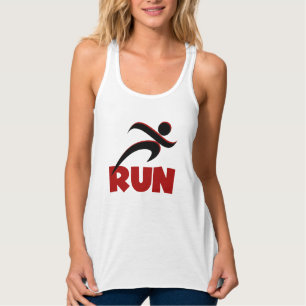 RUN Red Fitness Hardlopen Tanktop