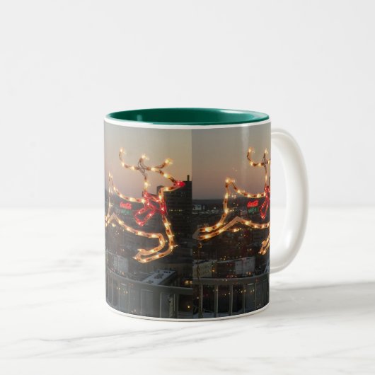 Run Rudolph Run Coffee Mug (Devant droit)