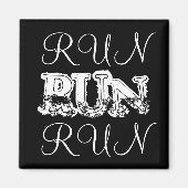 Run Runners Running Magneet (Voorkant)