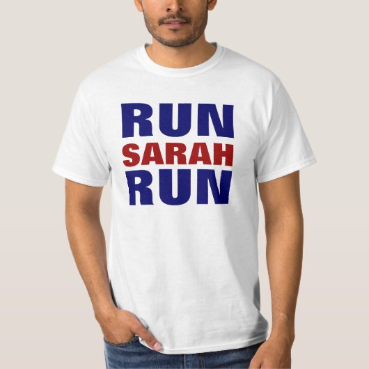 RUN SARAH RUN T-SHIRT (Voorkant)