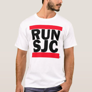 RUN SJC wht t-shirt