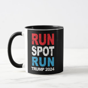Run Spot Run Trump 2024 Trump Vance verkiezing Mok