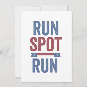 Run Spot Run Trump President Verkiezingen 2024 Kaart