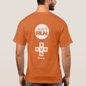 Run + t-shirt (Achterkant)