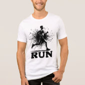 RUN Tri-Blend SHIRT (Voorkant)