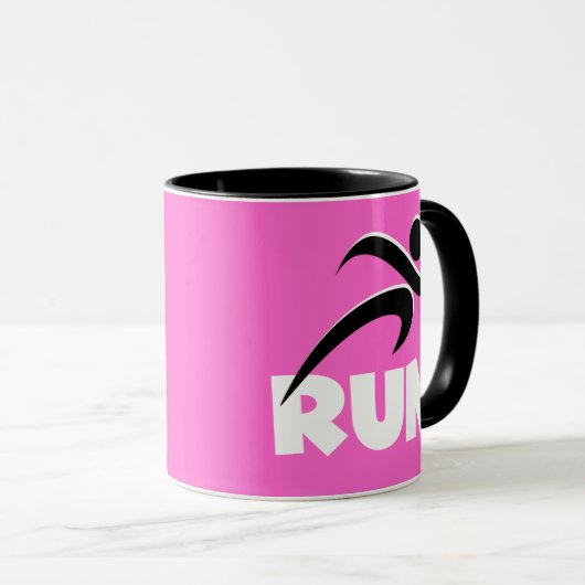 RUN White Mok (Voorkant rechts)