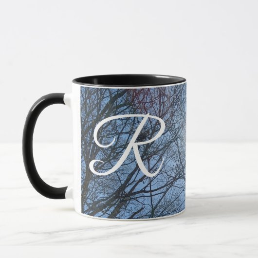 Run With It "R" ArborCrosse Initial Mug  (Gauche)