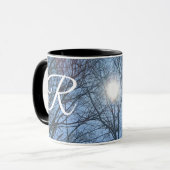 Run With It "R" ArborCrosse Initial Mug  Mok (Voorkant links)