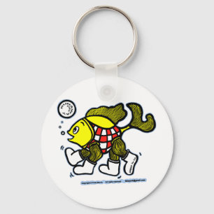 Runaway Fish Sleutelhanger