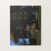 Runaway Gingerbrood Man Legpuzzel (Verticaal)
