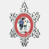 Runaway Tin Sneeuwvlok Ornament (Rechts)