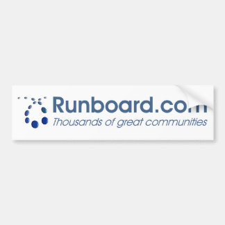Runboard.com-Bumpersticker Bumpersticker