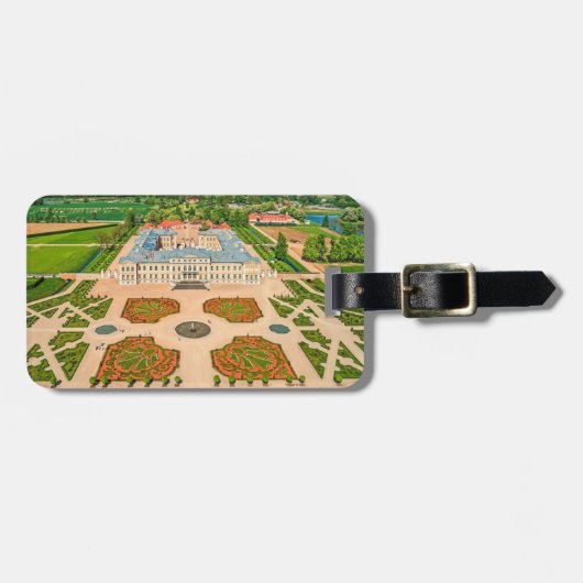 Rundāle Palace Letland gestileerd Bagagelabel (Voorkant horizontaal)