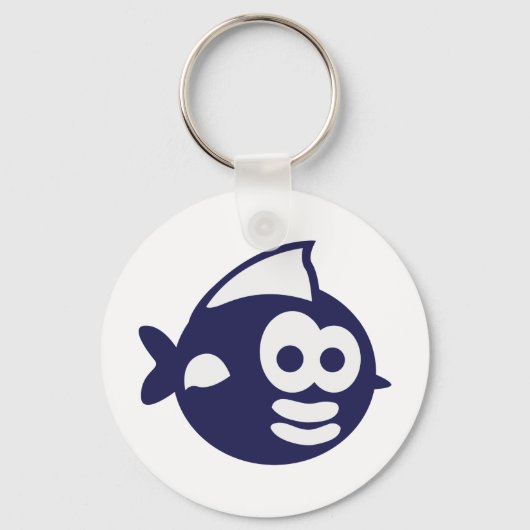Runder Fisch Sleutelhanger (Voorkant)
