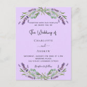 Runderbruiloft met eucalyptusbruinwortel uitnodiging briefkaart (Voorkant)