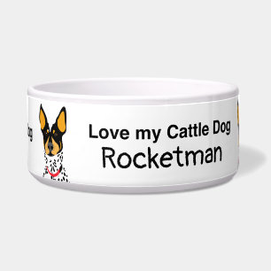 Runderhond Heeler Voerbakje