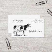 Runderzuivelboerderij Ranch Zakelijke Kaart