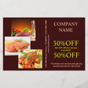 Rundhamburger sandwich kip private chef catering flyer