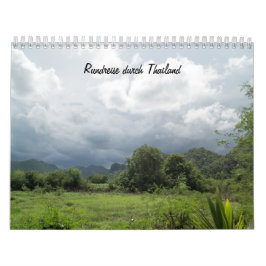 Rundreise durch Thailand  Kalender