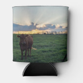 Rundvee Boerderij Sunset Blikjeskoeler (Voorkant)