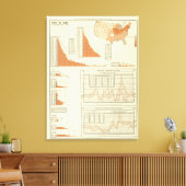 Rundvee Canvas Afdruk (Insitu (Woonkamer))