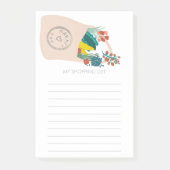 Rundvee en gietijzer Tas, gemorst Post-it® Notes (Voorkant)