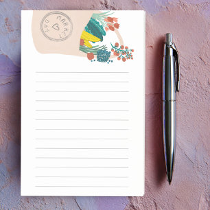 Rundvee en gietijzer Tas, gemorst Post-it® Notes