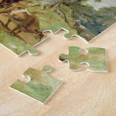 Rundvee op een Devonshire Lane Legpuzzel (Zijkant)
