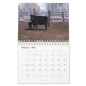 Rundvee op ranch kalender (Feb 2027)