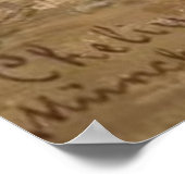 Rundvee op zonneschijn met Shepherd Poster (Hoek)