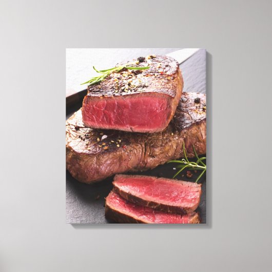 rundvlees canvas afdruk (Voorkant)