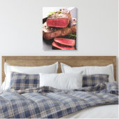 rundvlees canvas afdruk (Insitu (Slaapkamer))