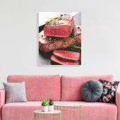 rundvlees canvas afdruk (Insitu (Woonkamer))