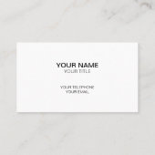 Rundvlees en hammen visitekaartje (Achterkant)