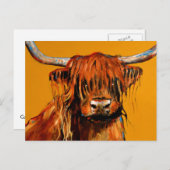 Rundvlees en mosterd briefkaart (Voorkant / Achterkant)